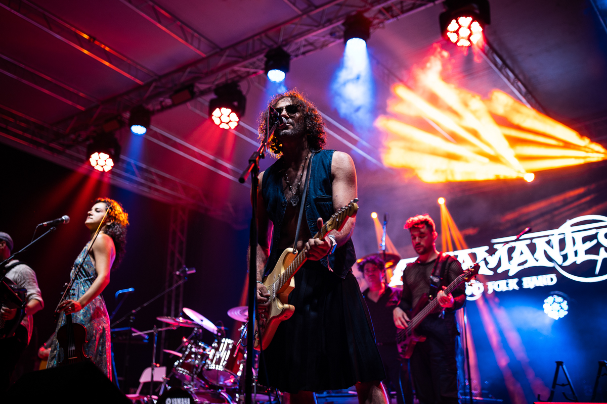 Concerto folk rock ALZAMANTES per MONTELAGO CELTIC FEST 2024 sul Main Stage